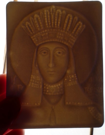 11 - St Catherine in porcelain